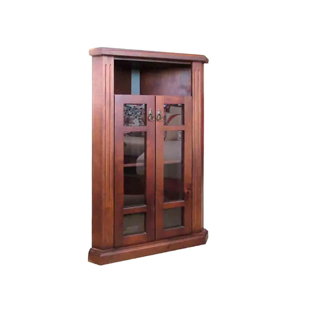 MSA MUEBLES SANTA ANA - Vitrina Esquinero Maxi Pequeña