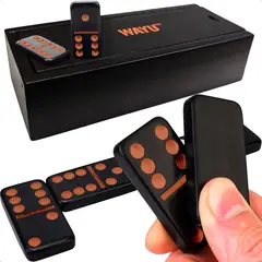WAYU - Juego Domino Juego De Domino 28 Piezas Juego De Domino