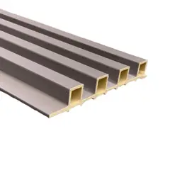 GENERICO - Revestimiento Muro Decorativo - ED-75 Gris Oscuro - Caja 8 Unidades