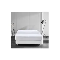 Cubre Colchon Protector Impermeable Elasticos - Blanco - 1,5 plazas