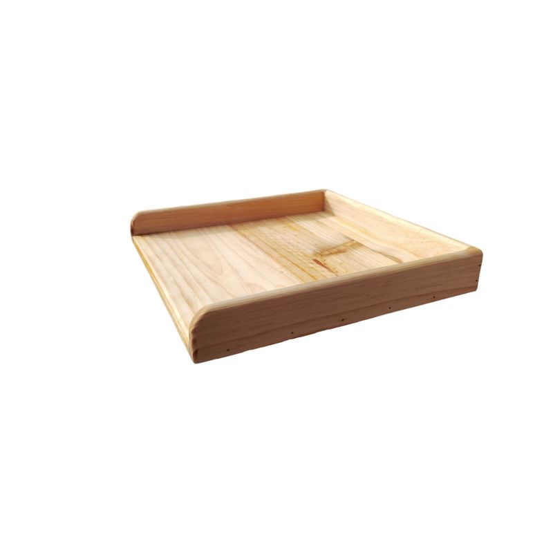 GENERICO - Tabla Amasar Batea Artesa Cuadrada Curada 45 X 45 Cm