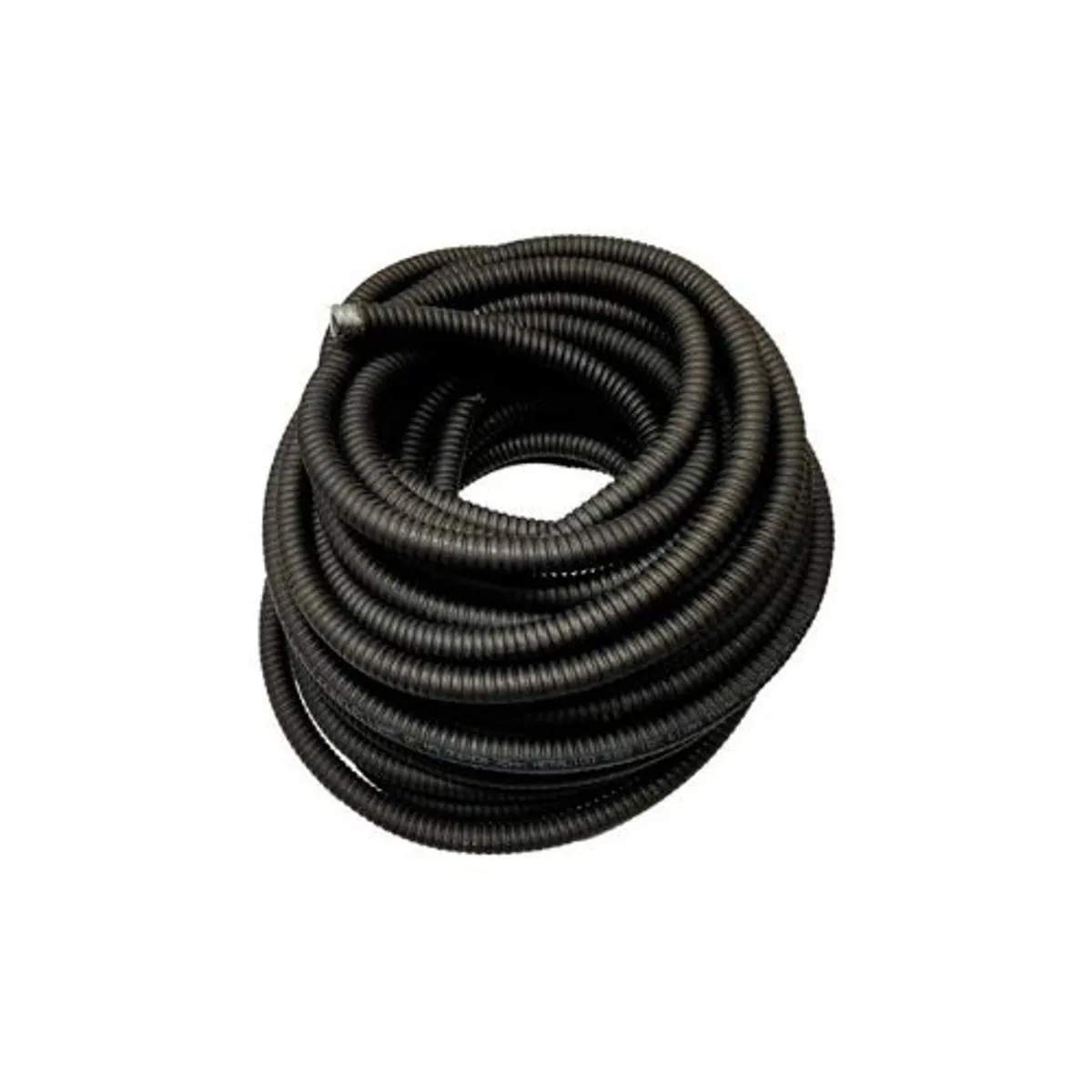 GENERICO - Tubería Flexible Metálica Libre de Halogenos 40mm Negro 30mt
