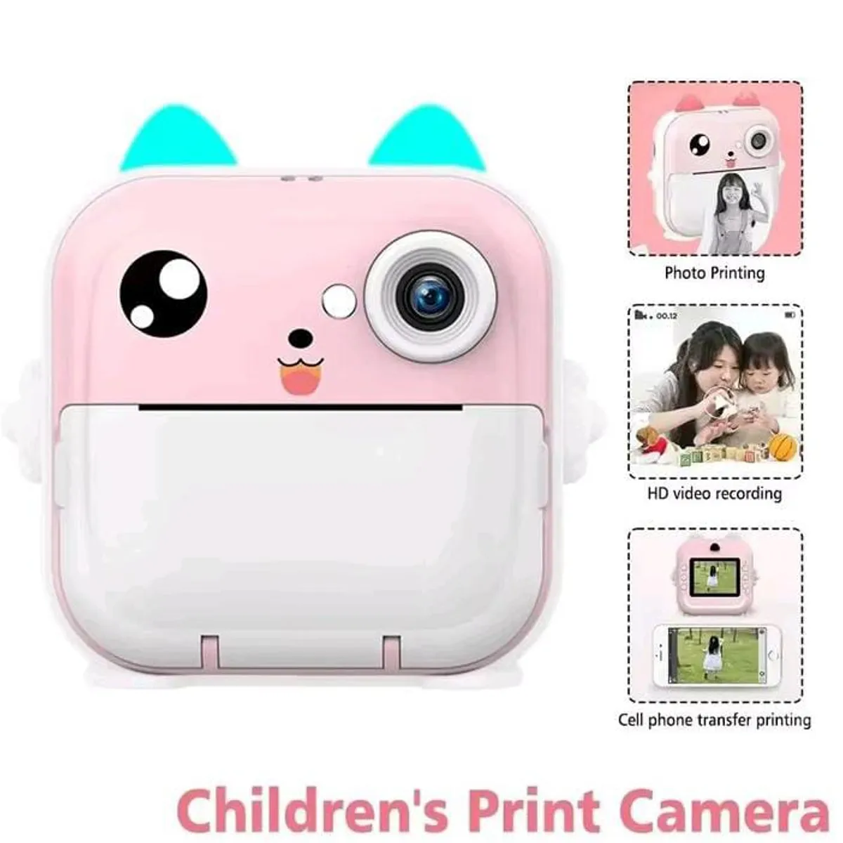 GENERICO - CAMARA DIGITAL IMPRESORA MULTIFUNCION VIDEOS FOTOS JUEGOS AL INSTANTE