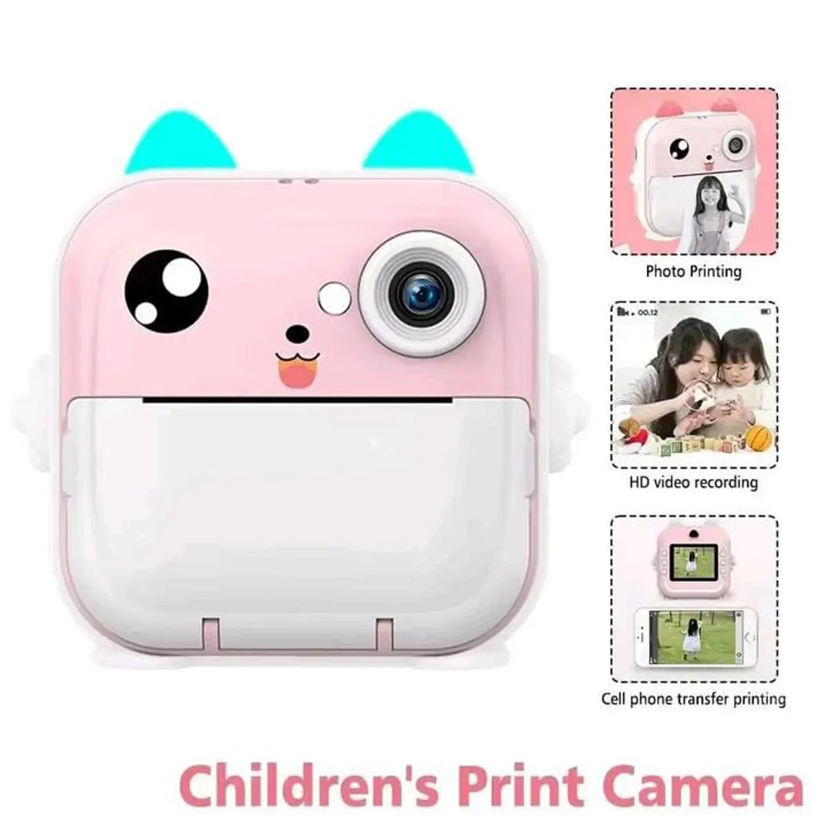 GENERICO - CAMARA DIGITAL IMPRESORA MULTIFUNCION VIDEOS FOTOS JUEGOS AL INSTANTE