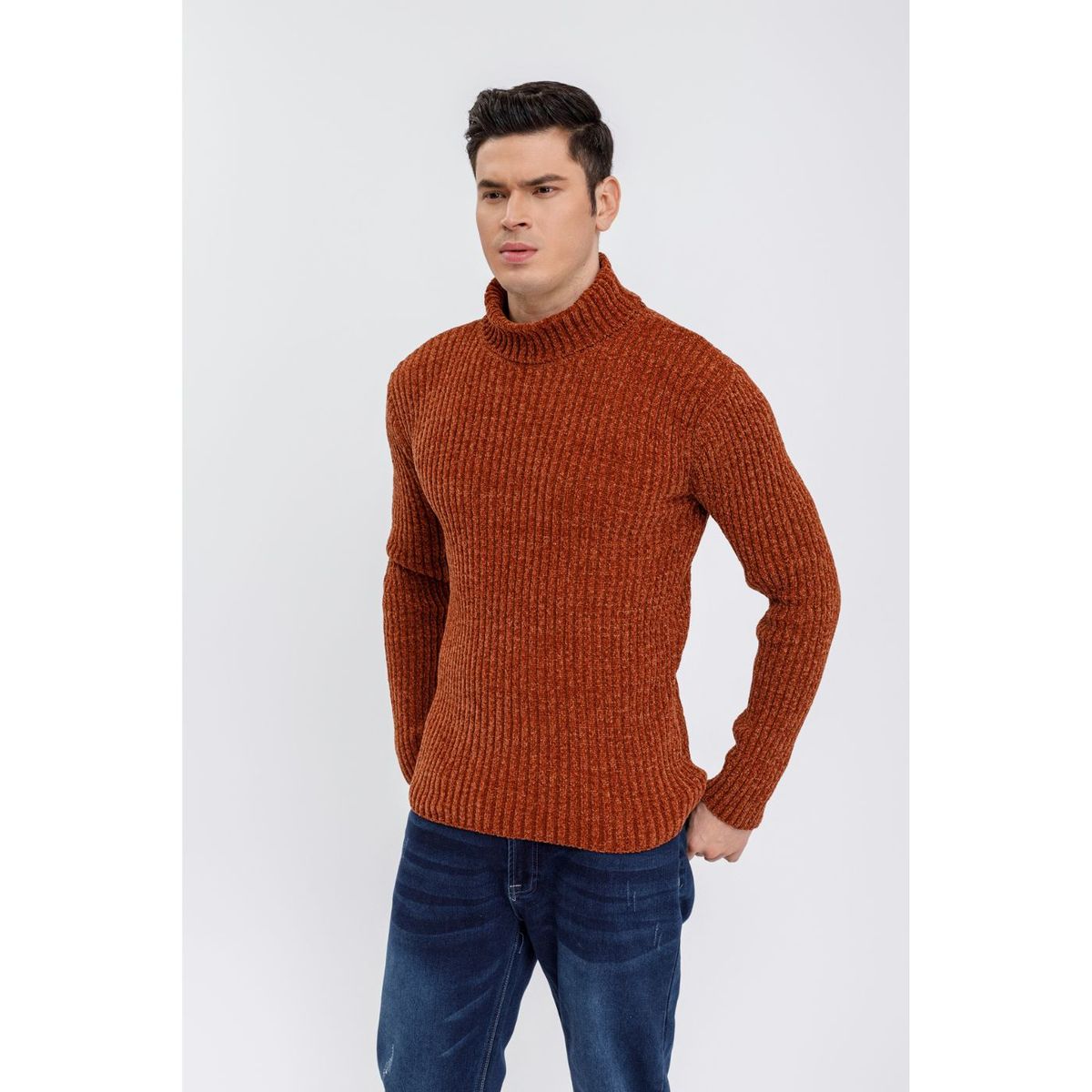LIKE SHOP - Sweater Grueso Tejido Chenille Hombre Beatle Excelente Calidad 02