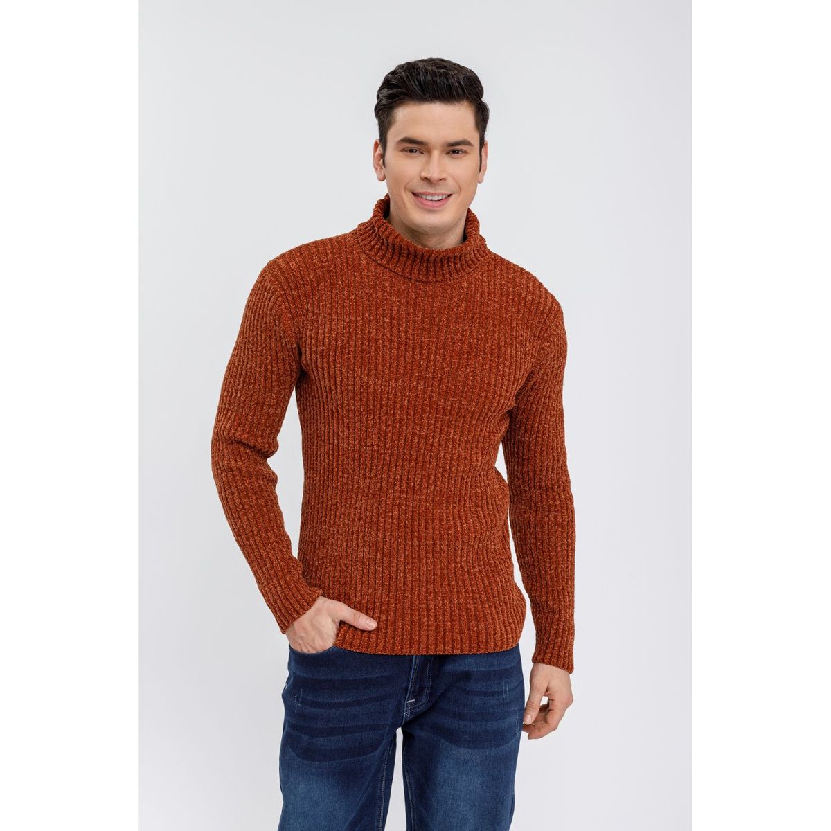LIKE SHOP - Sweater Grueso Tejido Chenille Hombre Beatle Excelente Calidad 02