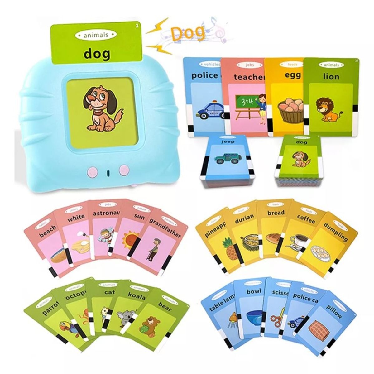 GENERICO - Tarjetas Didácticas Aprende A Hablar Inglés Audible