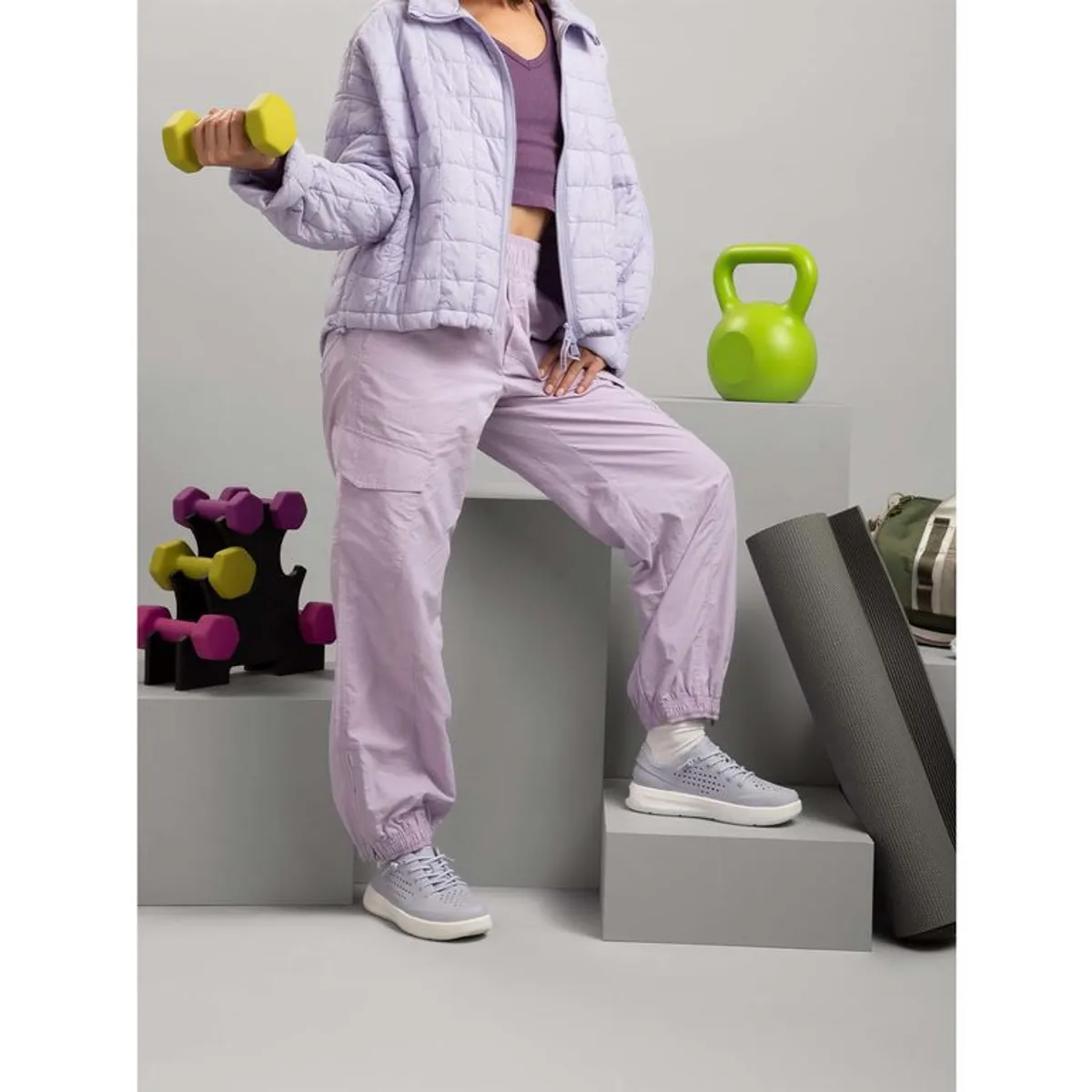 CROCS - Zapatilla Crocs Mujer InMotion Sneaker Morado CROCS