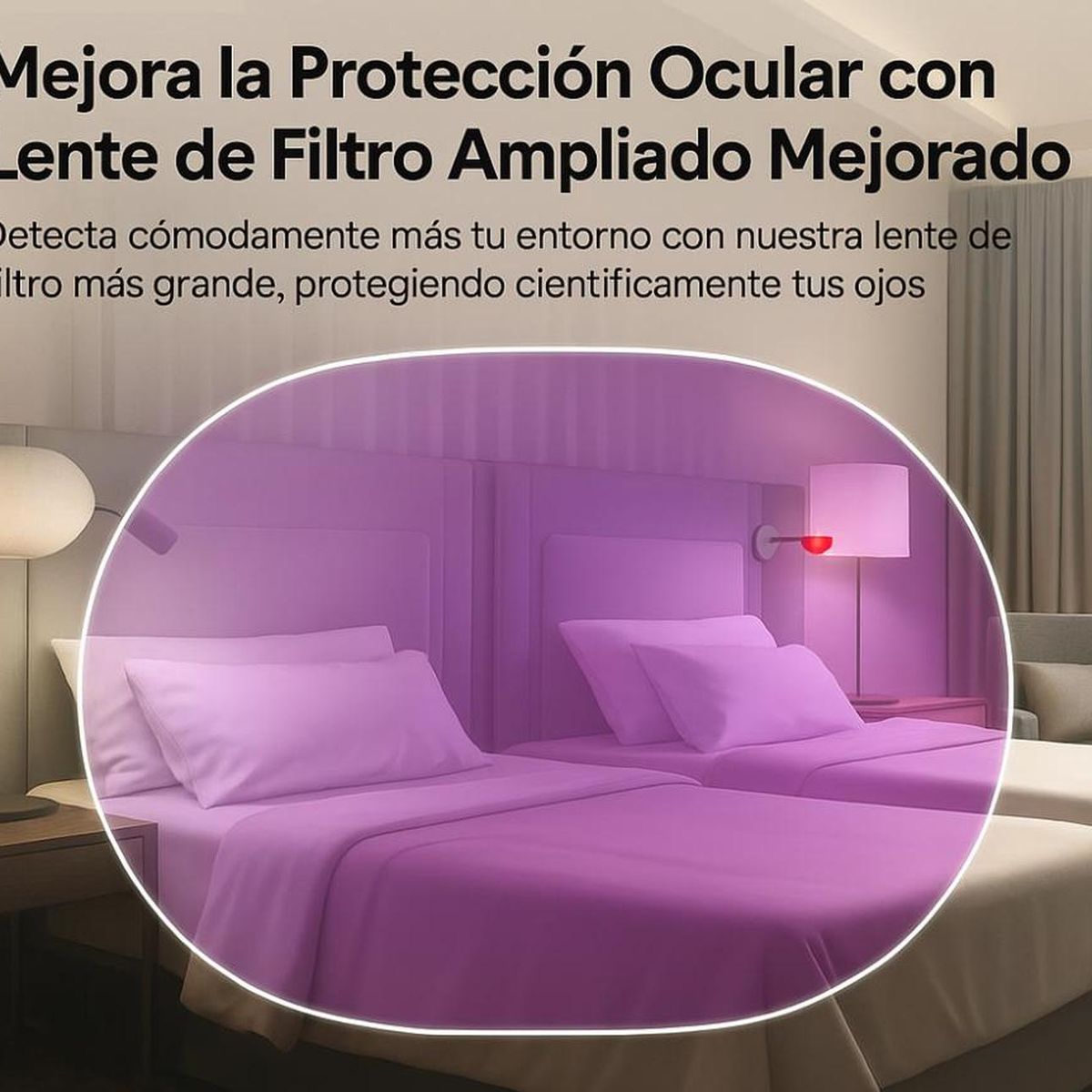 GENERICO - Detector Cámara Oculta Seguridad Alarma No Baseus