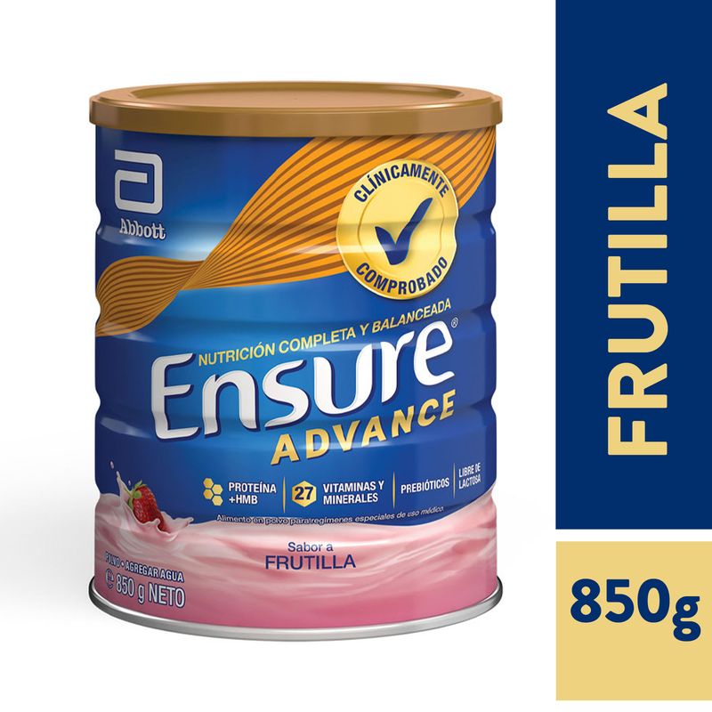ENSURE - Ensure Advance Frutilla 850g
