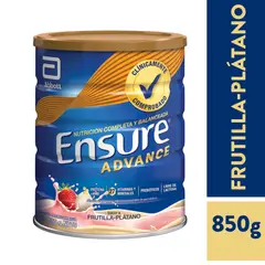 ENSURE - Advance Frutilla Platano 850g