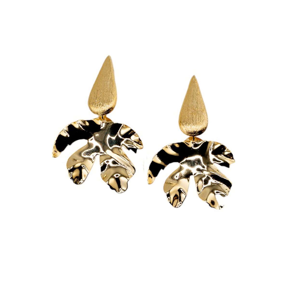 JOYAS MONTERO - Aros Toscana Gold Baño de Oro 24k