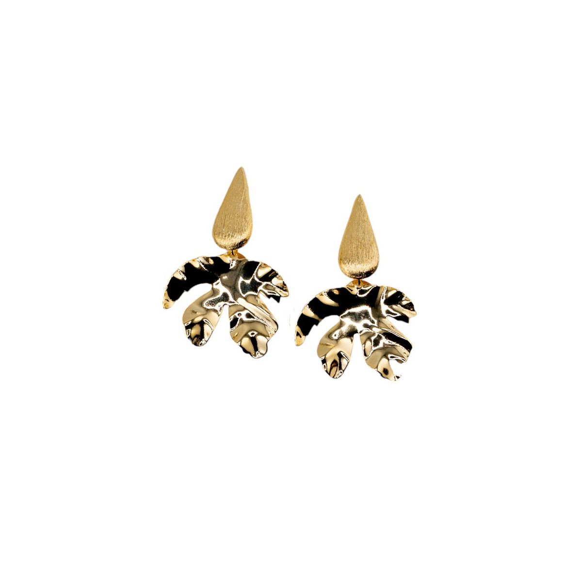 JOYAS MONTERO - Aros Toscana Gold Baño de Oro 24k