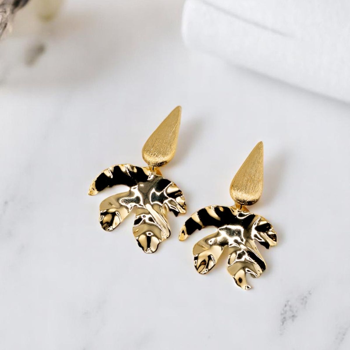 JOYAS MONTERO - Aros Toscana Gold Baño de Oro 24k