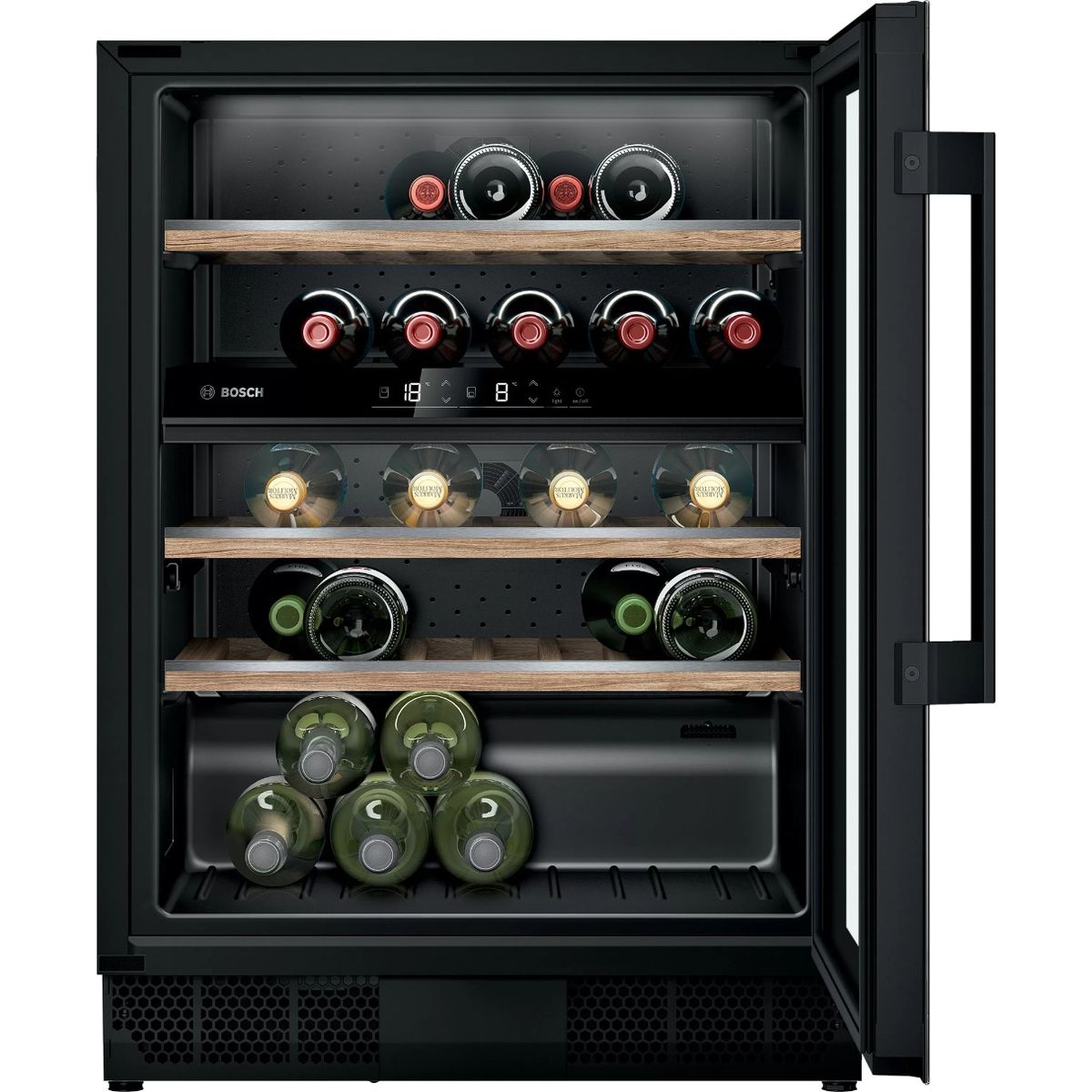 BOSCH - Cava Vinoteca Panelable Bosch 44 botellas Doble temperatura