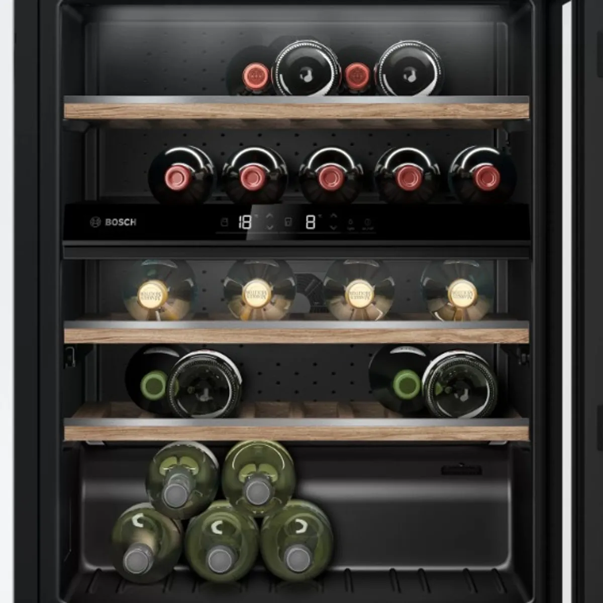 BOSCH - Cava Vinoteca Panelable Bosch 44 botellas Doble temperatura