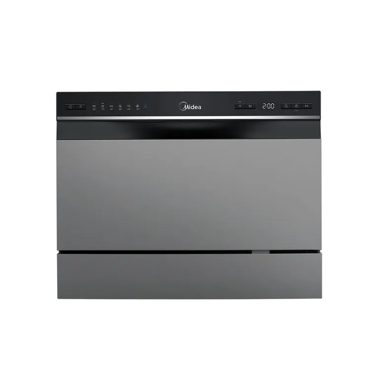 MIDEA LAVAVAJILLA 6 CUBIERTOS WIFI SILVER MDWTF0602MS