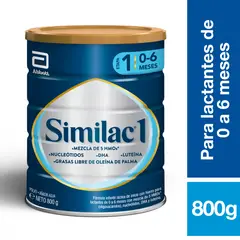 SIMILAC - 1 5hmo 800 gramos