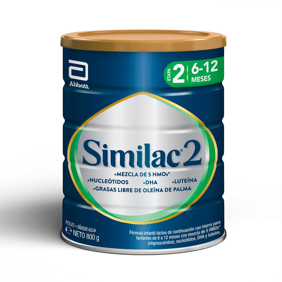 SIMILAC - Similac 2 5hmo 800 gramos