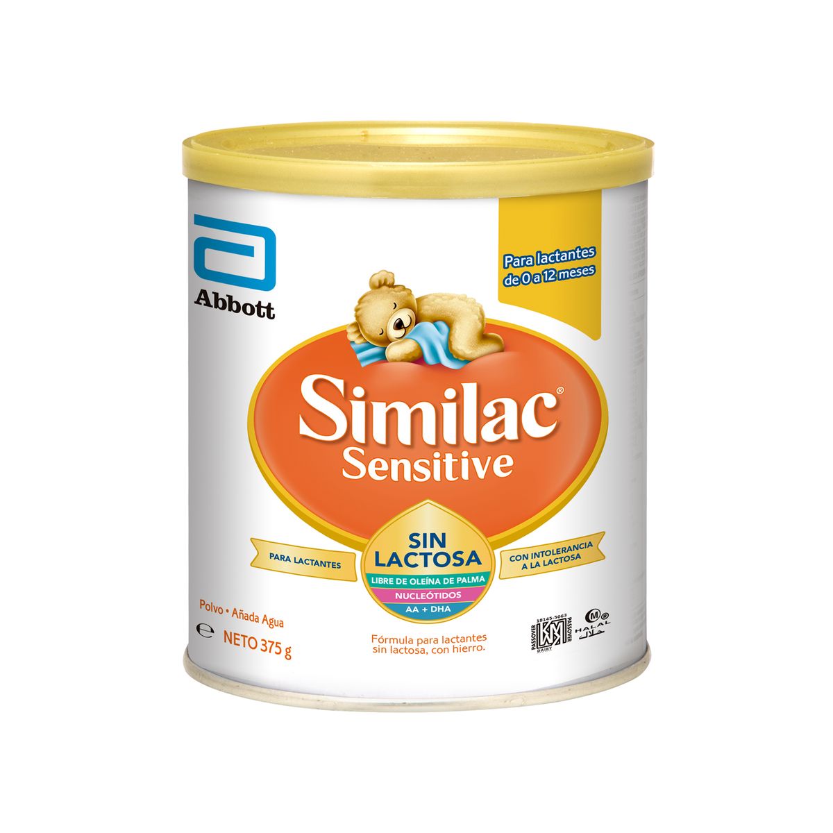 SIMILAC - Similac Sensitive Sin Lactosa 375g