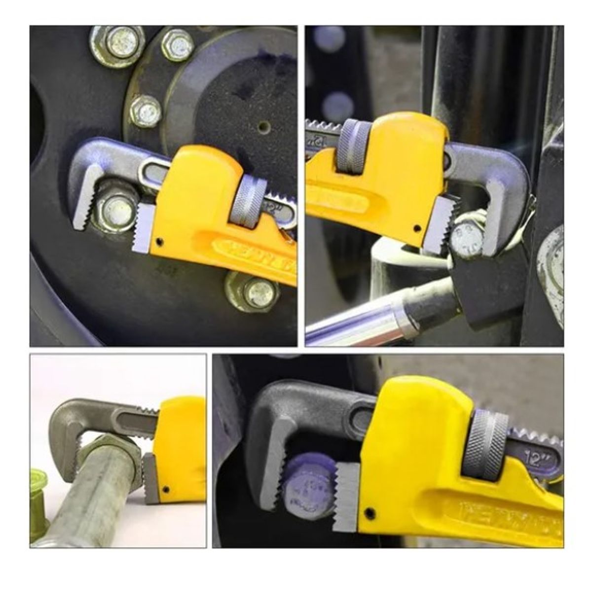 OFERTABKN - Llave Inglesa Stillson 12 PuLG Apertura 45mm Llave De Caño