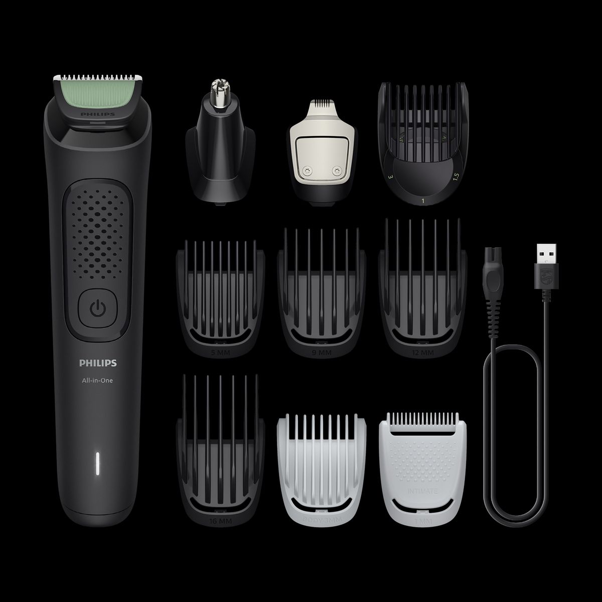 PHILIPS - Multigroom Philips MG3931/15 incluye 10 accesorios
