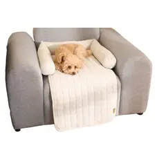 DOG REPUBLIC - Cama Cojín Meghan Top Crema L