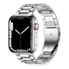 GENERICO - Correa Para Apple Watch Acero Inoxidable Premium Ajustable 38mm