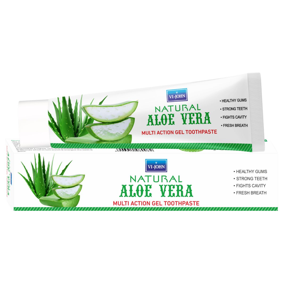 VI JOHN - Vi-John Pasta Dental Gel Aloe Vera Natural 150 gr
