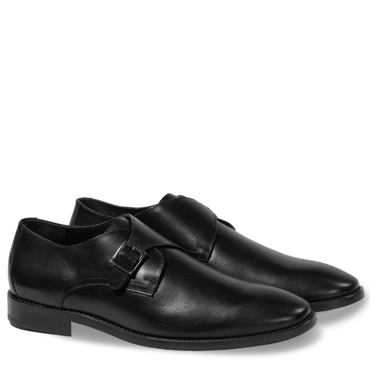 VEROZ - Zapato Hombre De Cuero Gran Belt Negro Véroz