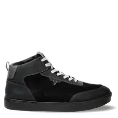 VEROZ - Zapatilla Mid Cuero Hombre Véroz Trend Mid Light - Negro