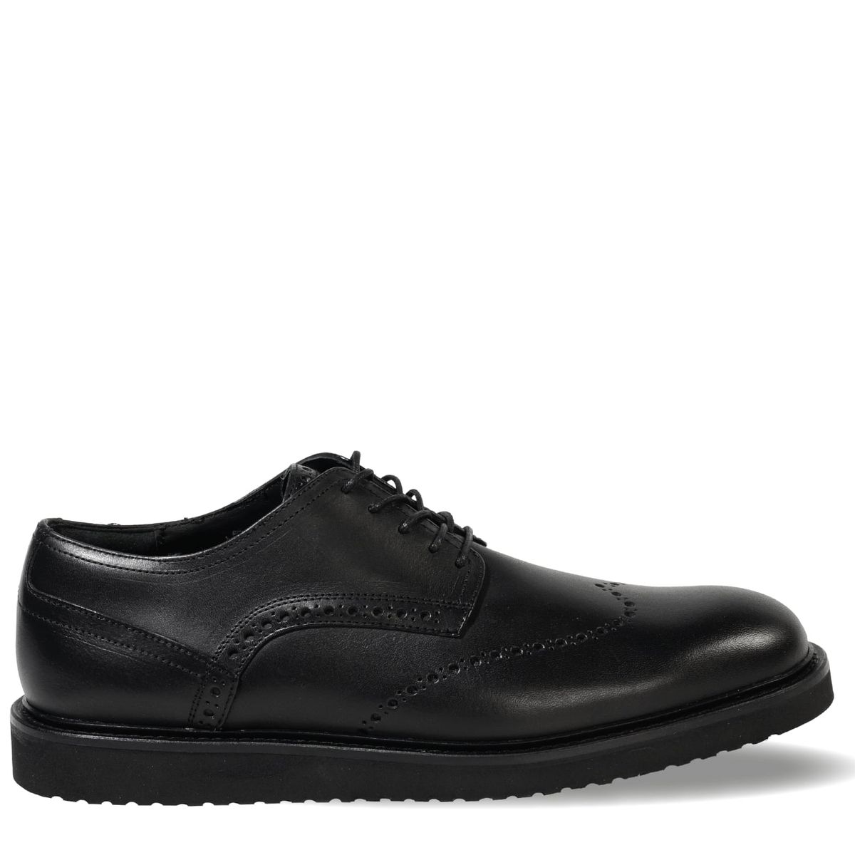 VEROZ - Zapato Hombre De Cuero Scalzi Negro Véroz