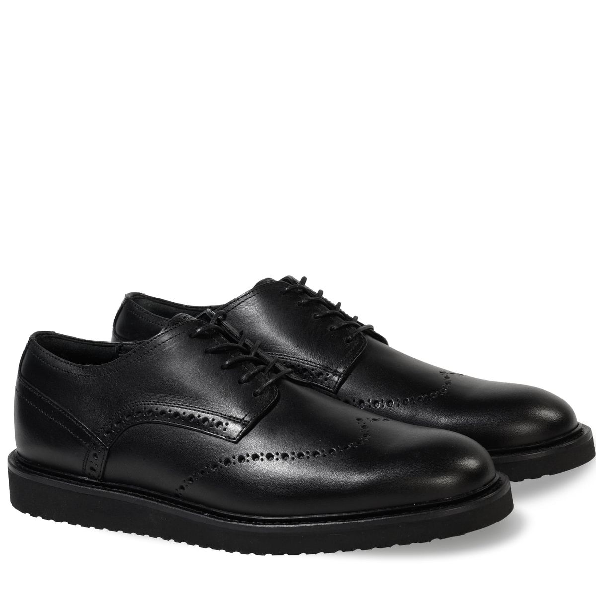 VEROZ - Zapato Hombre De Cuero Scalzi Negro Véroz
