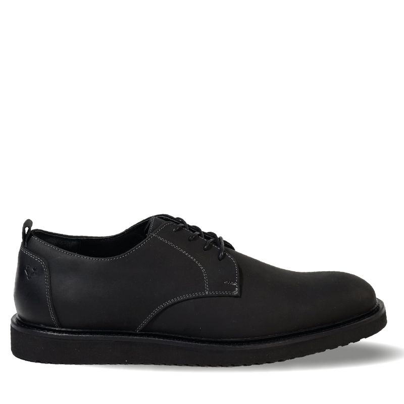 VEROZ - Zapato Cuero Hombre Véroz Cau Vang Light - Negro