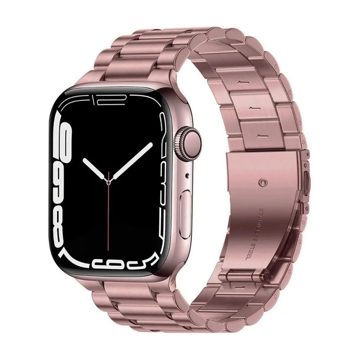 GENERICO - Correa Para Apple Watch Acero Inoxidable Premium Ajustable 42mm.