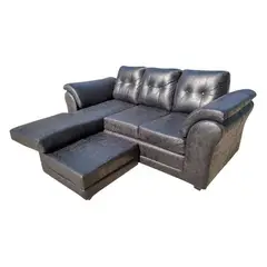 GENERICO - Sofa Seccional Mustang Negro
