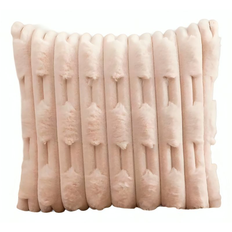 ALTERNATIVE - Funda Cojín 45x45cm Beige Con Relieve Acolchado 448