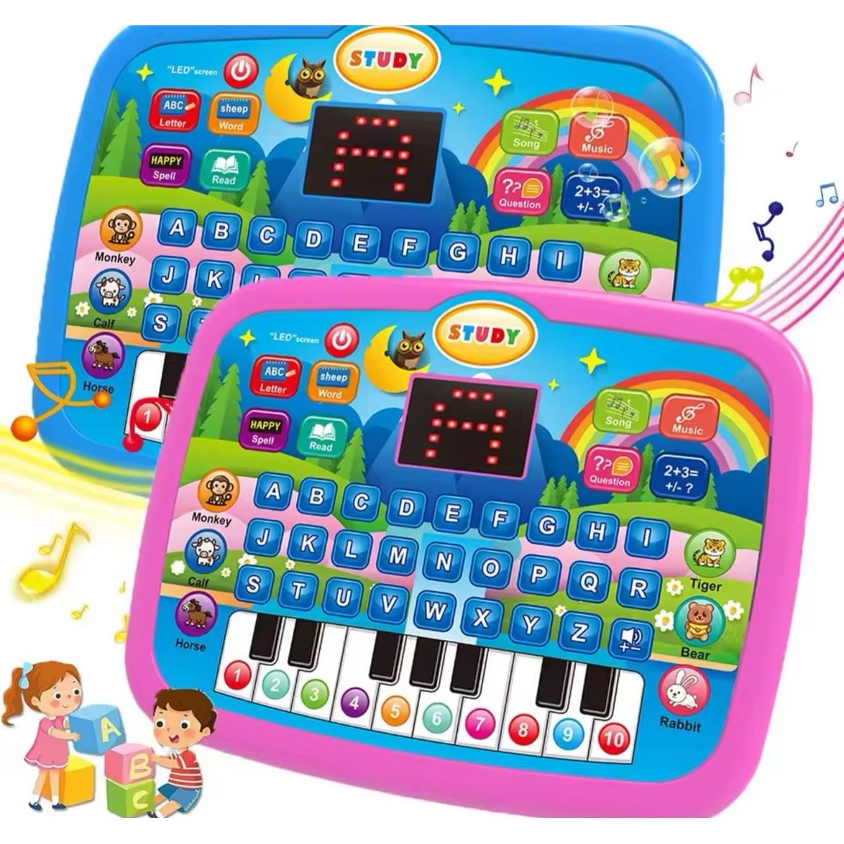 GENERICO - Mini Computadora Para Niños Juguete Educativo Interactivo