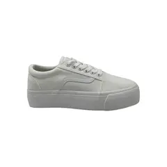 HERIEL - Zapatilla Blanca Plataforma Mujer