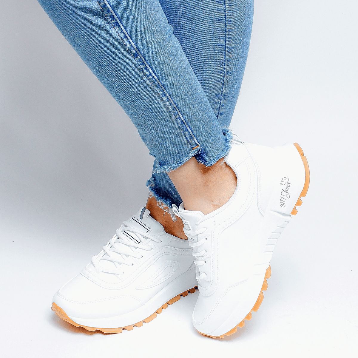 BOTELI - Zapatillas Deportivas Blancas