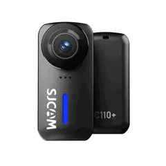 SJCAM - Mini Cámara Deportiva C110 Plus 4K GYRO 20MP Wifi Sumergible