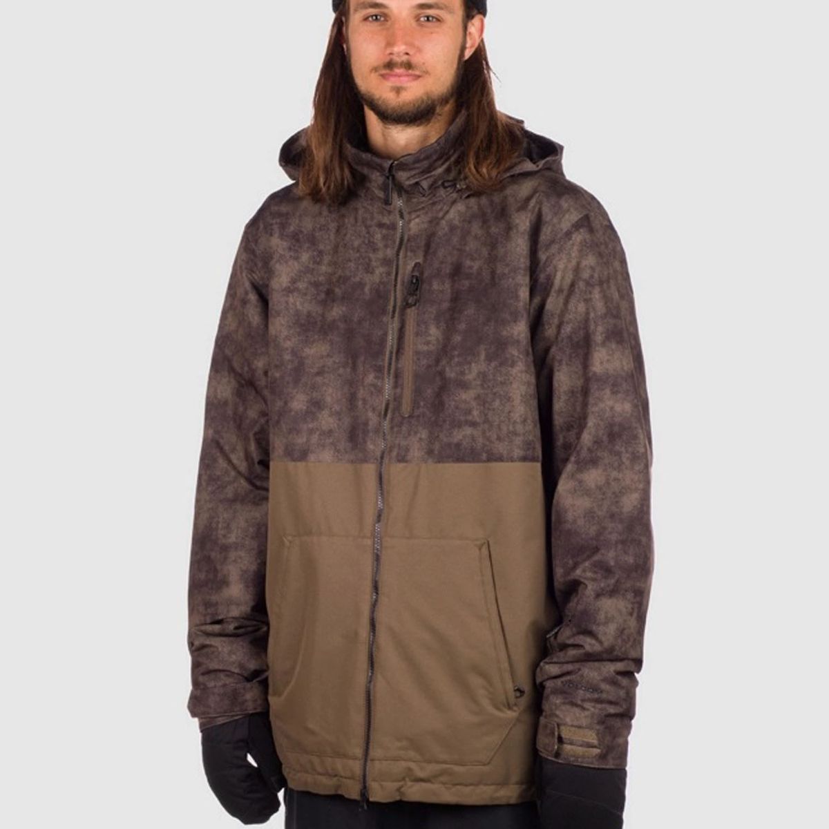 VOLCOM - Parka Snow Blayze Café Hombre Volcom - Café.