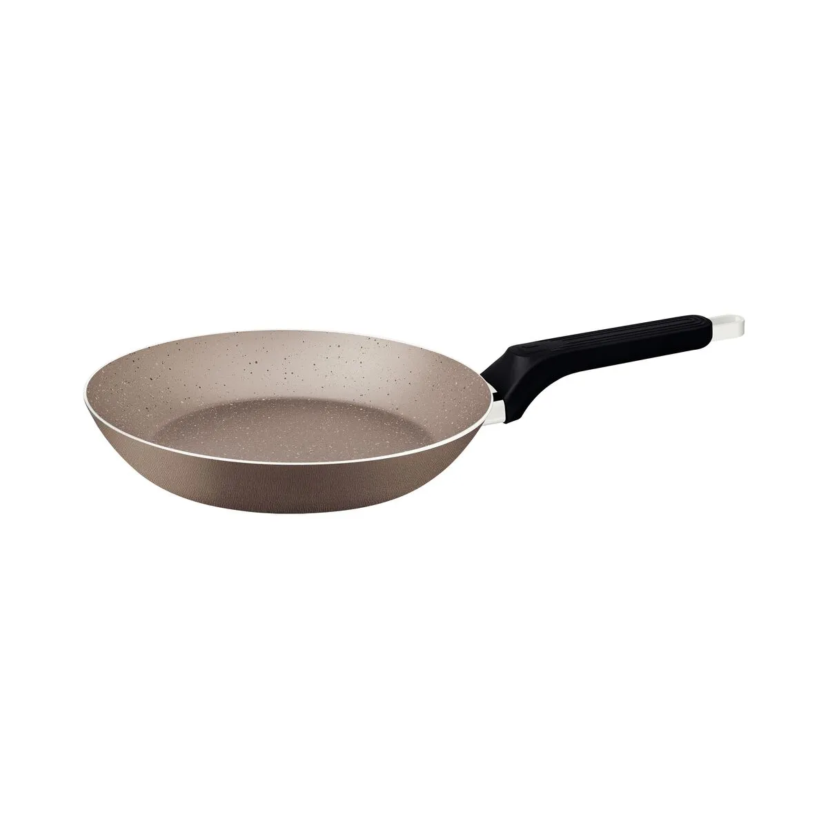 TRAMONTINA - Tramontina Milazzo Almond Aluminum Frying Pan with Interior and Exterior Starflon Max Nonstick Coating, 20 cm