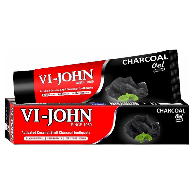 VI JOHN - Vi John Pasta Dental Charcoal Gel 150 gr