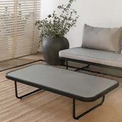 AMOBLE - Mesa De Centro Dagaredo Negra Amoblé