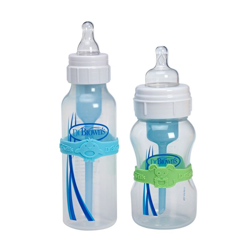 DR BROWN'S - Bandas Identificativa Para Mamadera Dr Brown´s Verde Celeste
