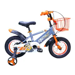 GENERICO - Bicicleta Aro 12 Infantil Cfbike Gris/Naranjo