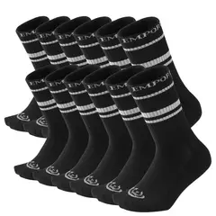 GIOVACCHINO - Pack de 12 Calcetines Largos Deportivos Algodón Unisex_.