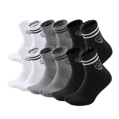 GIOVACCHINO - Pack de 12 Calcetines Cortos Deportivos Algodón Acolchonado Mujer