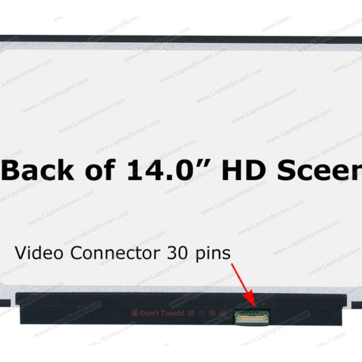 GENERICO - Pantalla Genérica 14  Qt140whm-n44 Para Notebooks